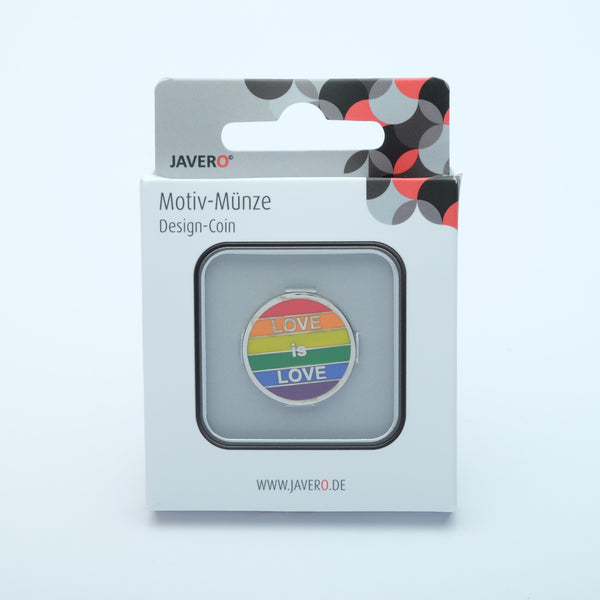 Motivmünze I Love is Love